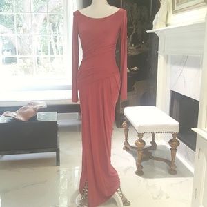 Donna Karan Collection Draped Evening Gown